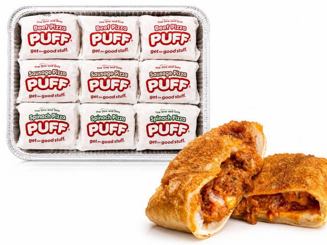 Nana's Pizza Puffs - Assorted 10 count.